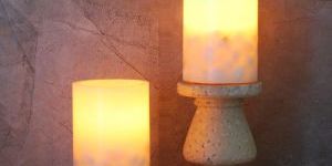 Decorative LED Pillar Candle