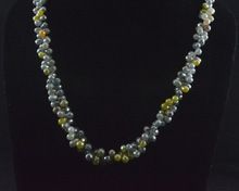 Natural Fancy Color Double Cut Diamond Beads