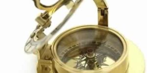 Brass Sundial Compass