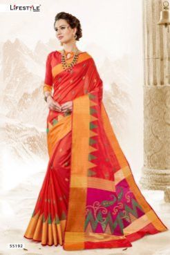 55191 Garba Silk Saree