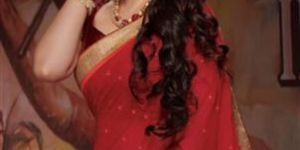 5488 Laxmipati Red Chiffon Bollywood Cafe Saree