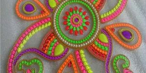 Handmade Acrylic Rangoli