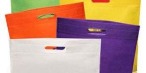 D Cut Multicolor Shopping Bag