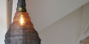 Bird Cage Wire Mesh Pendant Lamp