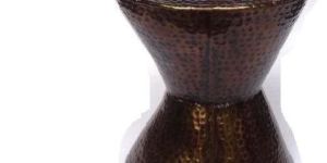 Aluminium Stool in Brass