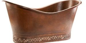 Hammered Premier Copper Bathtub