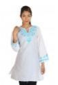 WOMEN EMBROIDERED COTTON KURTI
