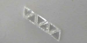 Trillion Shape Rose Cut Diamond