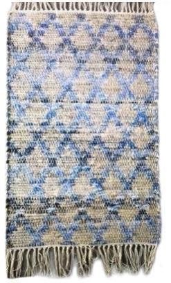 Denim Jute Pedal Carpet