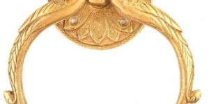 Brass Peacock Shape Towel Ring/Door Handle