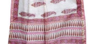 Chanderi Silk Cotton Saree with Blouse Piece