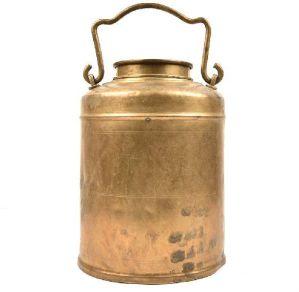 Handcrafted Bronze Kitchenware Milk Container