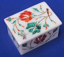 Marble White Jewelry Box