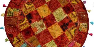 Rustic Floor Pillow Cover