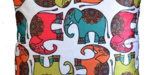 Tusker Print Pillow