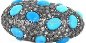 Turquoise Bead Ball