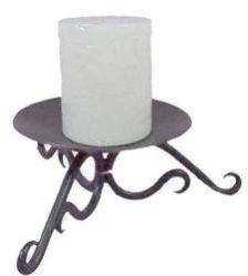 Wrought Iron Candle Holder