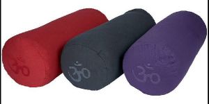 OM Embroidered Yoga Bolster
