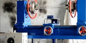 Semi-Automatic Glass Working Lathe Machine