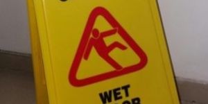 Wet Floor Sign Boards Yellow