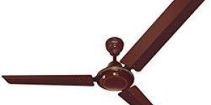 Brown Aluminum Ceiling Fan