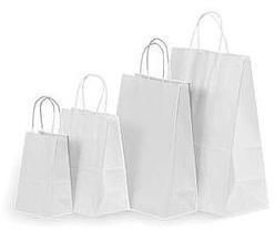 White Craft Paper Bags