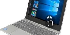 Lenovo MIIX 320 Atom - (4 GB/128 GB EMMC Storage/Windows 10 Home) 80XF00DFIN 2 in 1 Laptop (10.1 in