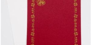 Ring Ceremony Invitation Card