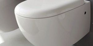 White Wall Hung Toilets