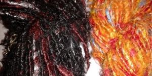 Multicolor Banana Silk Yarn