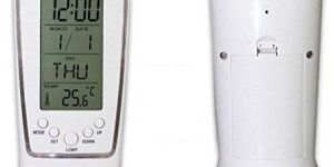 Digital Alarm Temperature Calendar Table Clock