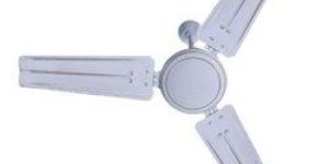 Metal White Ceiling Fan