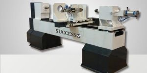 Semi Automatic CNC Wood Lathe Machine