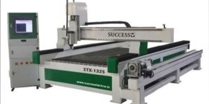 STX-1325 CNC Engraving Router with Rotary Attachment