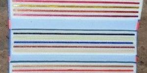 Gloss Ceramic Pencil Border Tile