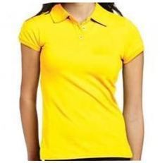 Ladies Collar Half Sleeve T-Shirt