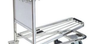 Stainless Steel Airport Baggage Trolley