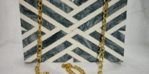 Resin Clutch Purse