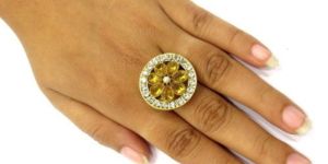 Gold Round Antique Ring