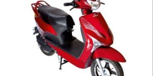 Red Color E Bike