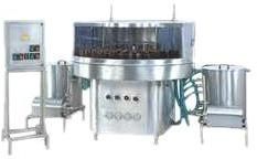 SEMI AUTOMATIC ROTARY BOTTLE WASHING MACHINE