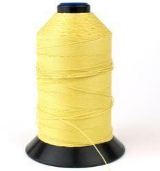 Bleached Yellow Kevlar Thread