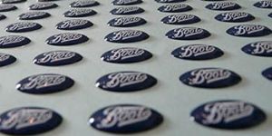 Plastics Custom Promotional Dome Stickers
