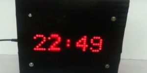 Matrix Digital Clock