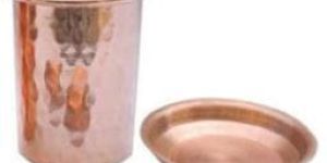 Luxury Copper Glass with Lid