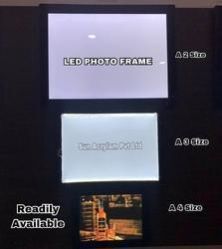 White LED Photo Frame