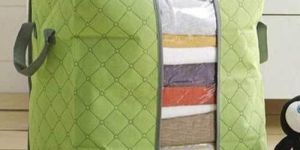 Green Quilt Storage Bags