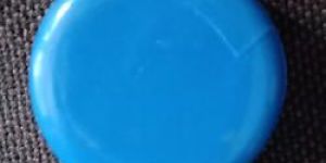 Krishna Blue Plastic Bottle Cap