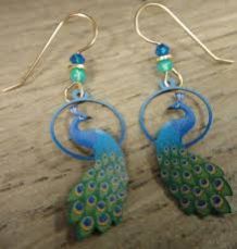 Peacock Earings