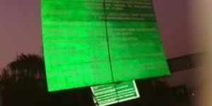 Reflective Construction Sign Board